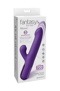 Thumbnail for Pipedream - Fantasy For Her - Super Sonix Thruster Vibrator - Stag Shop
