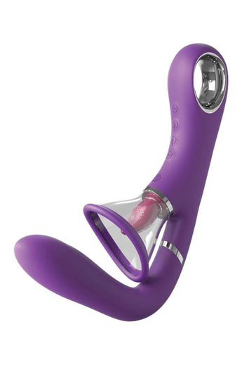 Pipedream - Fantasy For Her - Her Ultimate Pleasure Pro Vibrator - Purple - Stag Shop