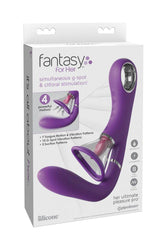 Pipedream - Fantasy For Her - Her Ultimate Pleasure Pro Vibrator - Purple - Stag Shop