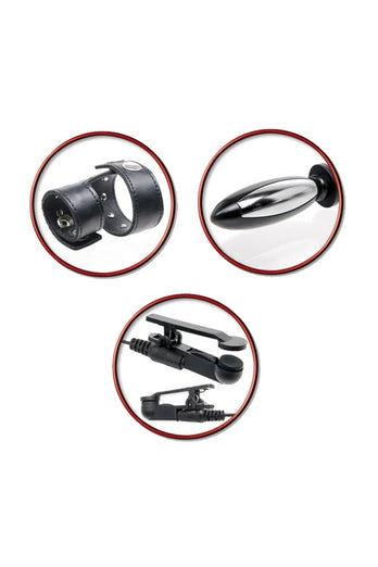 Pipedream - Fetish Fantasy - Deluxe Shock Therapy Kit - Electro-Sex Kit - Stag Shop