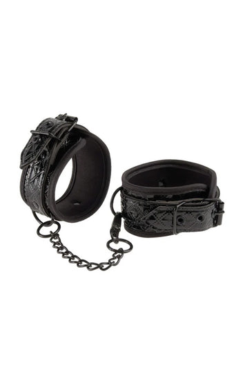 Pipedream - Fetish Fantasy Limited Edition - Couture Soft Handcuffs - Black - Stag Shop