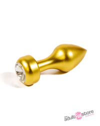 Thumbnail for Pipedream - Fetish Fantasy Gold - Mini Luv Butt Plug - Gold - Stag Shop