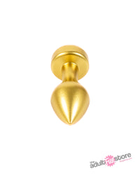 Thumbnail for Pipedream - Fetish Fantasy Gold - Mini Luv Butt Plug - Gold - Stag Shop