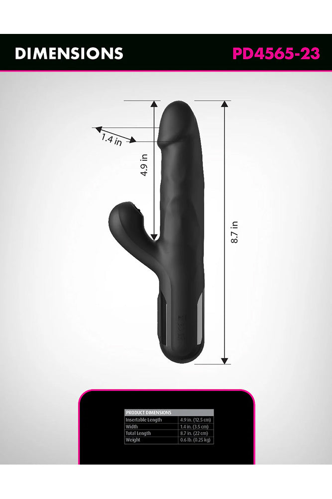 Pipedream - Fetish Fantasy - Sonix Thruster Vibrator - Stag Shop