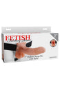 Pipedream - Fetish Fantasy - 7 Inches Hollow Strap-On with Balls - Beige - Stag Shop