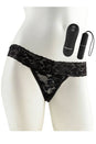 Pipedream - Fetish Fantasy Limited Edition - Remote Control Vibrating Panties - Black - Stag Shop