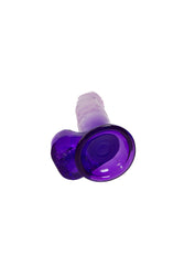 Pipedream - King Cock - 7 inch Clear Realistic Cock with Balls - Purple - Stag Shop
