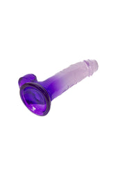 Pipedream - King Cock - 7 inch Clear Realistic Cock with Balls - Purple - Stag Shop