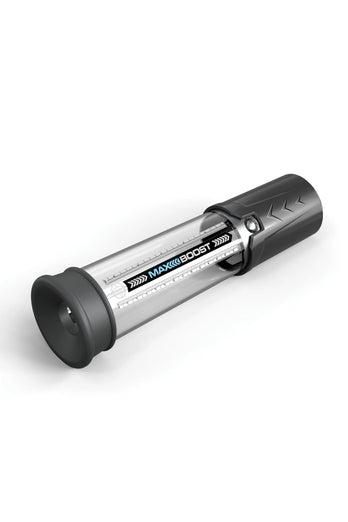 Pipedream - Pump Worx - Max Boost Penis Pump -Black/Clear - Stag Shop