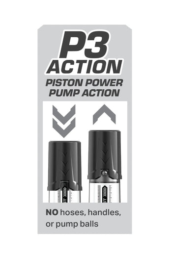 Pipedream - Pump Worx - Max Boost Penis Pump -Black/Clear - Stag Shop