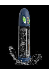 Pipedream - Pump Worx - Max Boost Pro Flow Penis Pump - Blue/Clear - Stag Shop