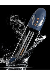 Pipedream - Pump Worx - Max Boost Pro Flow Penis Pump - Blue/Clear - Stag Shop