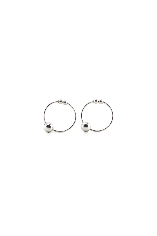 Pipedream - Fetish Fantasy - Nipple Bull Rings - Silver - Stag Shop