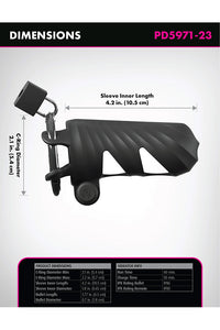 Thumbnail for Pipedream - Fantasy C-Ringz - Remote-Controlled Vibrating Cock Blocker - Stag Shop