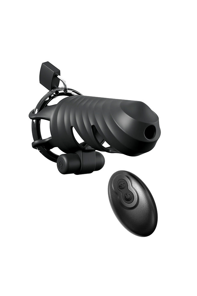 Pipedream - Fantasy C-Ringz - Remote-Controlled Vibrating Cock Blocker - Stag Shop