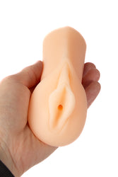 Pipedream Extreme - Sorority Snatch Handheld Stroker - Beige - Stag Shop