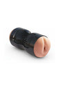 Pipedream Extreme - Tight Grip Pussy & Ass Masturbator - Beige/Black - Stag Shop