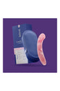 Biird - Pixii Rose Quartz Crystal Petite Curved Dildo - Pink - Stag Shop