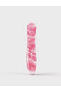 Biird - Pixii Rose Quartz Crystal Petite Curved Dildo - Pink - Stag Shop