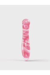 Biird - Pixii Rose Quartz Crystal Petite Curved Dildo - Pink - Stag Shop