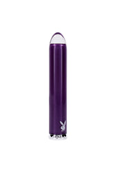 Playboy - Amethyst Glass Tip Bullet Vibrator - Purple - Stag Shop