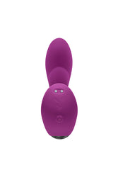 Playboy - Arch Stroking Motion G-Spot Vibrator - Purple - Stag Shop