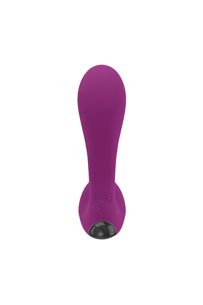 Playboy - Arch Stroking Motion G-Spot Vibrator - Purple - Stag Shop