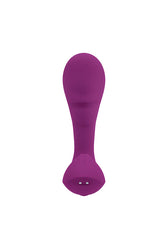 Playboy - Arch Stroking Motion G-Spot Vibrator - Purple - Stag Shop