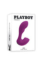 Playboy - Arch Stroking Motion G-Spot Vibrator - Purple - Stag Shop