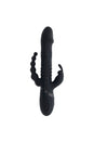 Playboy - Big Bunny Energy Triple Vibrator - Black - Stag Shop
