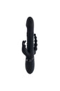 Playboy - Big Bunny Energy Triple Vibrator - Black - Stag Shop