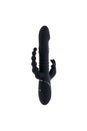 Playboy - Big Bunny Energy Triple Vibrator - Black - Stag Shop