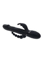 Playboy - Big Bunny Energy Triple Vibrator - Black - Stag Shop