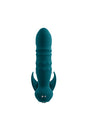 Playboy - Bring It On Thrusting Butt Plug & Cock Ring - Teal - Stag Shop
