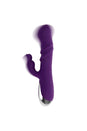 Playboy - Bunny Punch Rabbit Vibrator With Twirling Head - Purple - Stag Shop