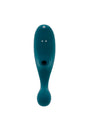 Playboy - Charmer Dual Vibrator With Air Pulse Clitoral Stimulator - Teal - Stag Shop