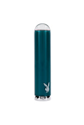 Playboy - Emerald Glass Tip Bullet Vibrator - Green - Stag Shop