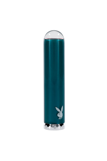 Playboy - Emerald Glass Tip Bullet Vibrator - Green - Stag Shop