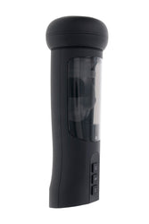Playboy - End Game Warming & Vibrating Stroker with UV Sanitizing Stand - Black - Stag Shop