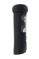 Playboy - End Game Warming & Vibrating Stroker with UV Sanitizing Stand - Black - Stag Shop