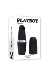 Thumbnail for Playboy - Excursion Clitoral Stimulator with Suction - Black - Stag Shop