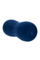 Playboy - Gusto Vibrating & Sucking Stroker - Blue - Stag Shop
