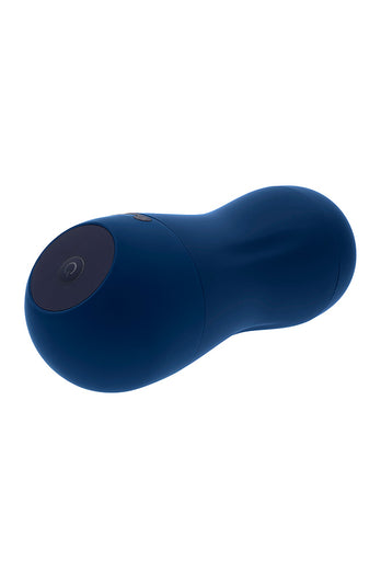 Playboy - Gusto Vibrating & Sucking Stroker - Blue - Stag Shop