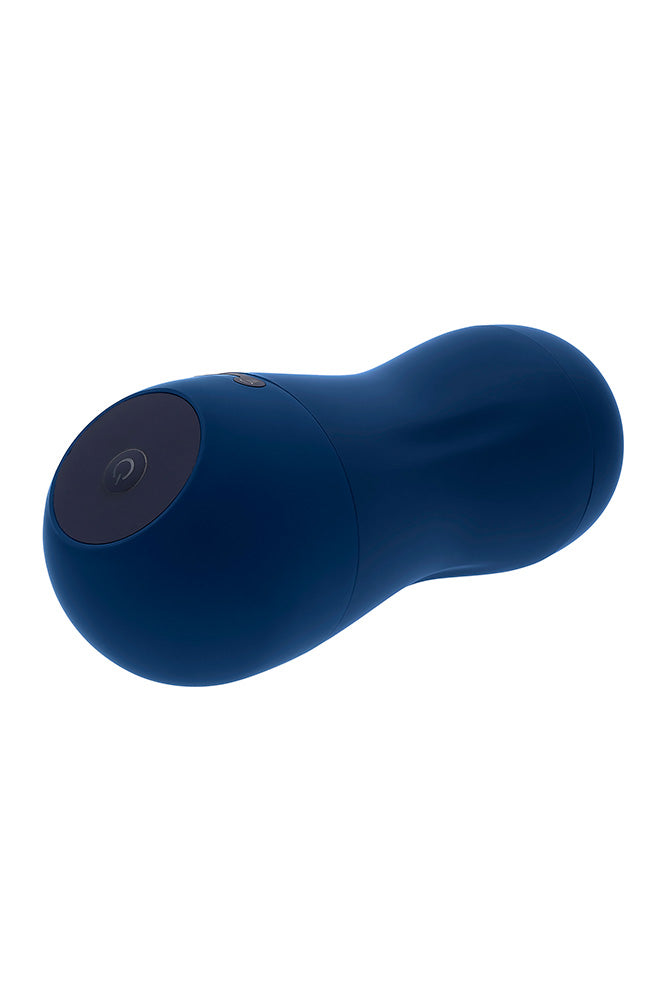 Playboy - Gusto Vibrating & Sucking Stroker - Blue - Stag Shop