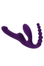 Playboy - Hug It Out Strapless Strap-On with Anal Stimulator with Remote Control - Stag Shop