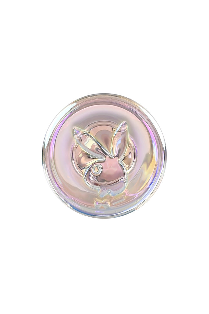Playboy - Playboy Pleasure Jewels Beads Glass Butt Plug - Iridescent - Stag Shop