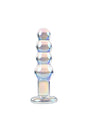 Playboy - Playboy Pleasure Jewels Beads Glass Butt Plug - Iridescent - Stag Shop