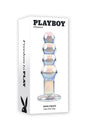 Playboy - Playboy Pleasure Jewels Beads Glass Butt Plug - Iridescent - Stag Shop