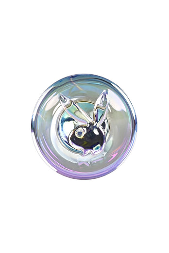 Playboy - Playboy Pleasure Jewels Plug Glass Butt Plug - Iridescent - Stag Shop