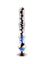Playboy - Jewels Wand Glass Dildo - Multicolour - Stag Shop